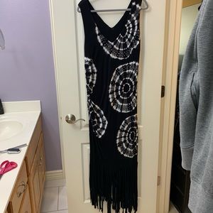 Long Tie Dye Dress